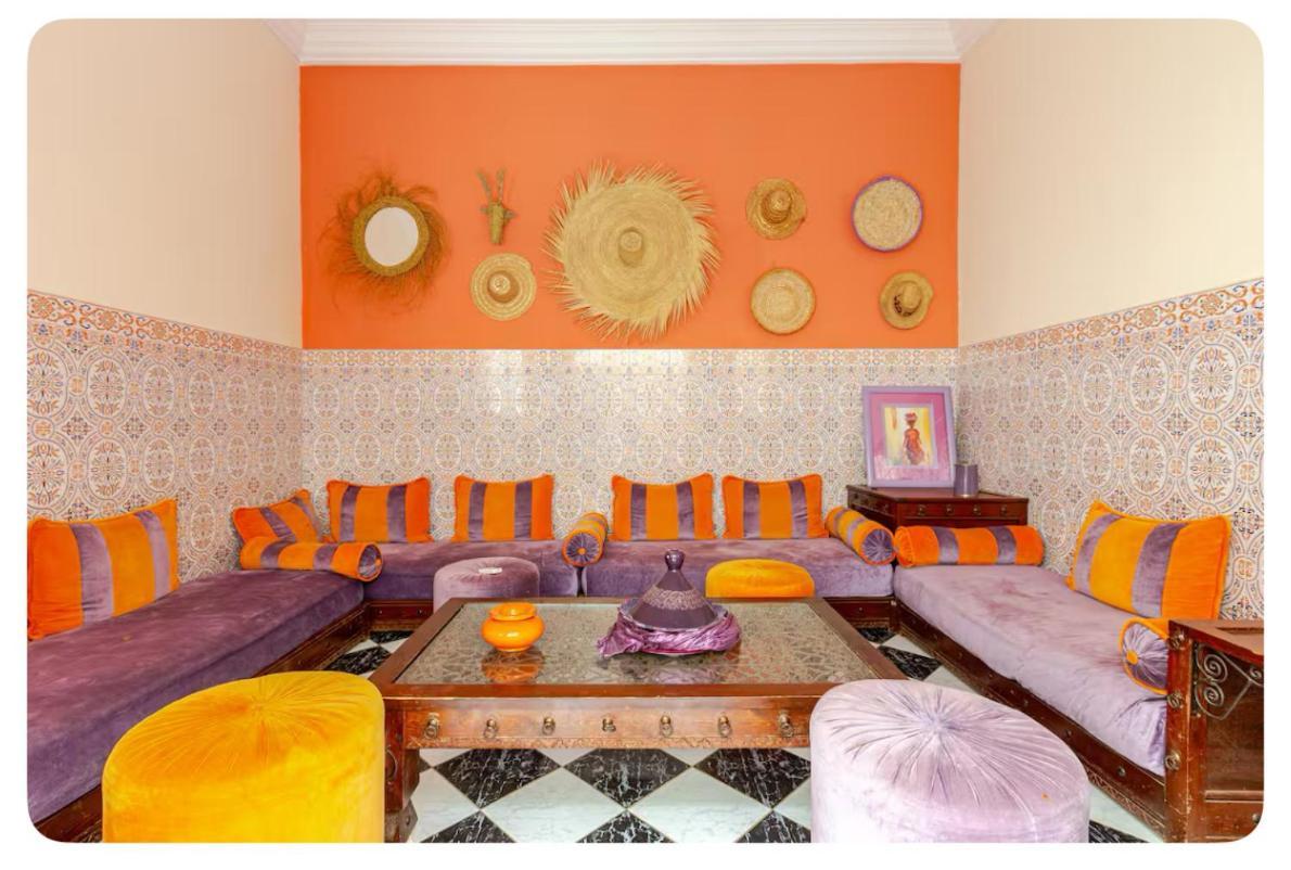 Maison Riad Traditionnel Idealement Situe A Marrakech Marraquexe Exterior foto